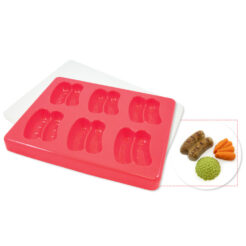 smoothfood Bockwurst/Bratwurst Form, large with lid (6 uses à 80 g)